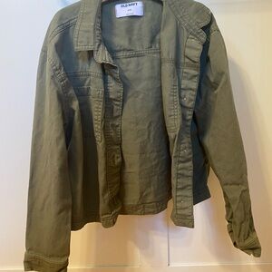 Old Navy Green Utility Jacket